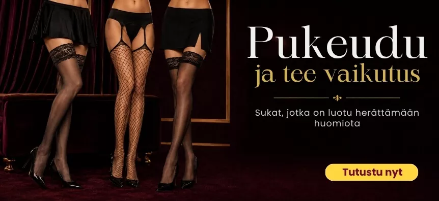 Seksikkäät sukat Lovesexshop.fi seksikaupassa