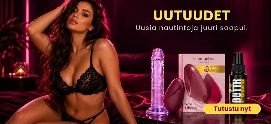 Uutuudet: Tutustu laajaan valikoimaan uusia eroottisia tuotteita Lovesexshop.fi-seksikaupassa.