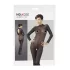 NO:XQSE - seksikäs catsuit - verkkokangas - musta - XL/XXL