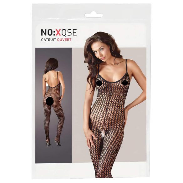 NO:XQSE - Avoin verkkohaalari (musta) - M/L