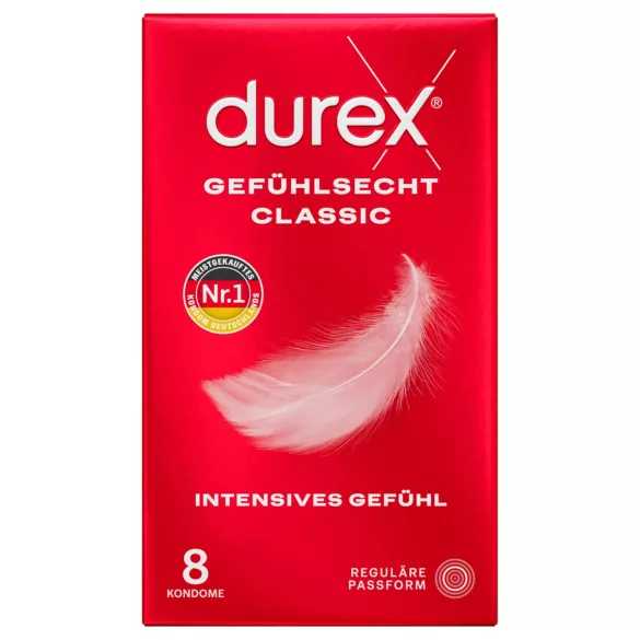 Durex - erityisen ohuet kondomit (8 kpl)