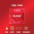 Durex Feel Thin - luonnollinen tuntuma kondomit (3 kpl)