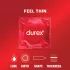 Durex Feel Thin - ohut kondomi - luonnollinen tunne - 3 kpl