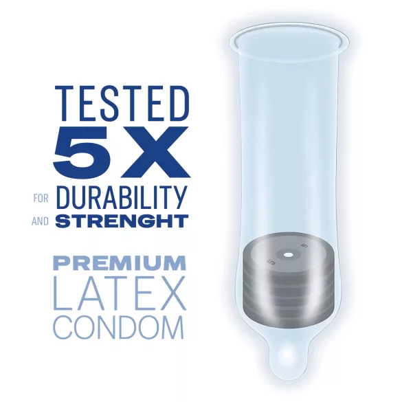 Durex Feel Thin - ohut kondomi - luonnollinen tunne - 3 kpl