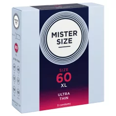 Mister Size - ohut kondomi - 60mm - 3 kpl