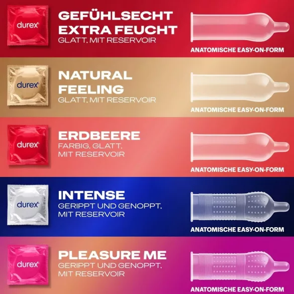 Durex Love Mix - kondomipaketti - 40 kpl