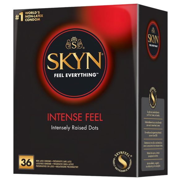 Manix SKYN Intense Fell - vegaaninen lateksiton kondomi (36 kpl)