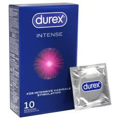 Durex Intense - orgasmiset kondomit (10 kpl)