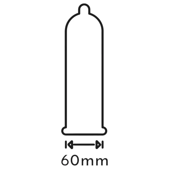 Secura Aubergiini - suuri kondomi - 60mm - 48 kpl
