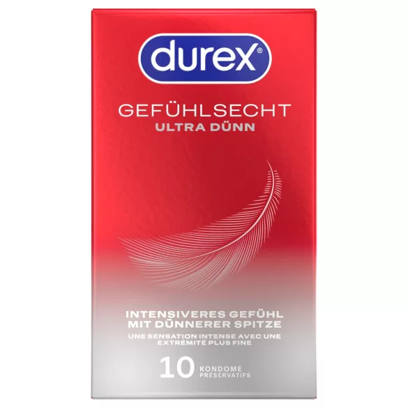 Durex - erittäin ohut kondomi (10 kpl)