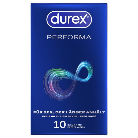 Durex Performa - viivästyttävä kondomi - 10 kpl