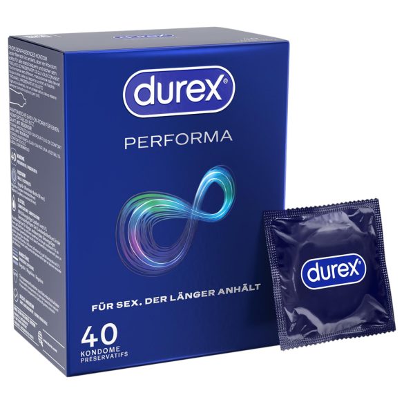 Durex Performa - Viivästyttävät Kondomit (40 kpl)
