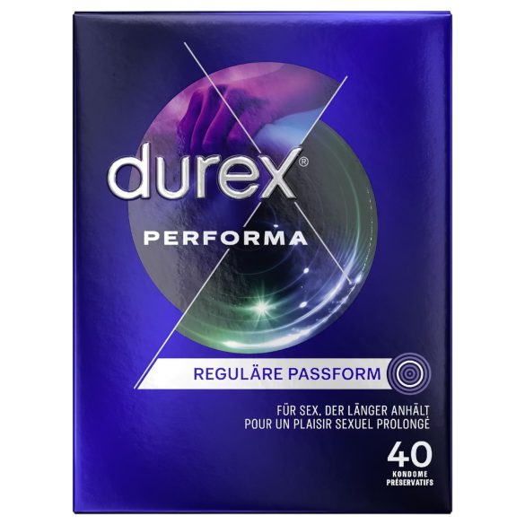 Durex Performa - viivästyttävä kondomi - 40 kpl