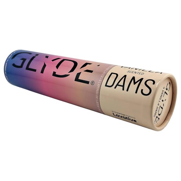 Glyde - vegaaninen lateksinen suuseksiliina - vanilja