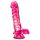 B Yours – pallillinen dildo – 20 cm (vaaleanpunainen)