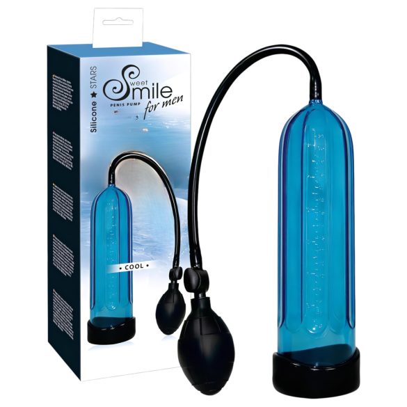 SMILE Cool - penispumppu (sininen)