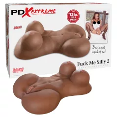   Pipedream Fuck Me Silly Sista - ruskea naisen torso-masturbaattori (5,7 kg)