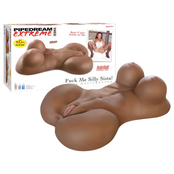 Fuck Me Silly Sista - ruskea naisvartalo torso