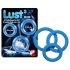 You2Toys - Lust penisrenkaiden trio - sininen