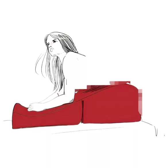 Liberator - seksityynysetti - musta