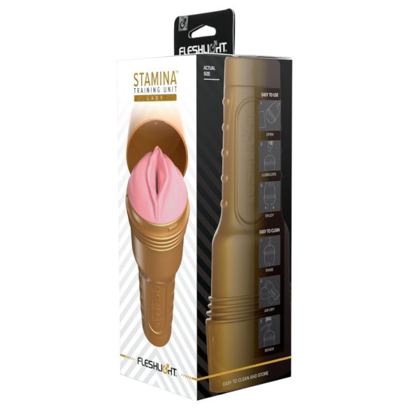 Fleshlight - tekovagina - Stamina Training Unit - vaaleanpunainen