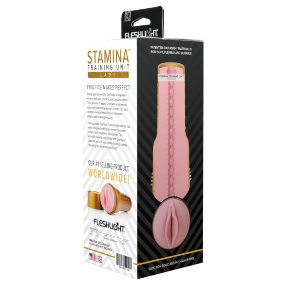 Fleshlight - tekovagina - Stamina Training Unit - vaaleanpunainen