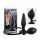 You2Toys True Black - pumpattava anustappi - musta