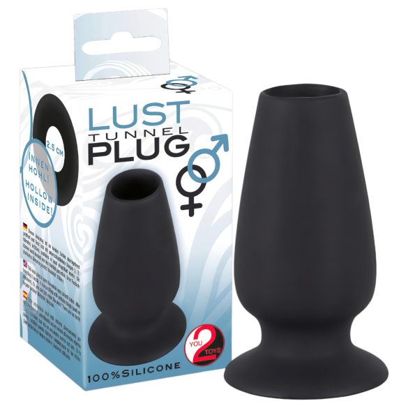You2Toys - Lust Tunnel - ontto anustappi (musta)