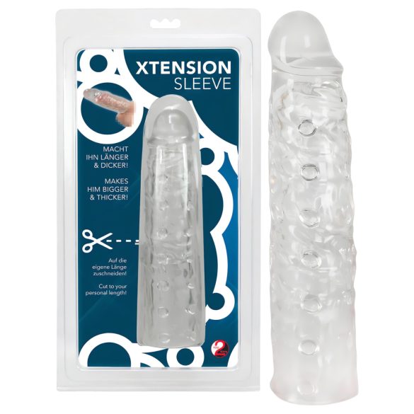 You2Toys - Xtension peniksen päällys (läpinäkyvä)