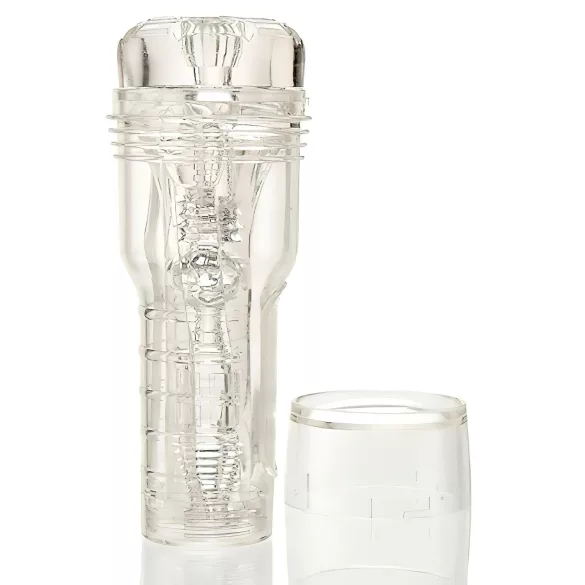 Fleshlight GO Torque - pieni vagina-masturbaattori - läpinäkyvä