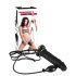 You2Toys - Täytettävä Strap-On - ontto silikonidildo (musta)