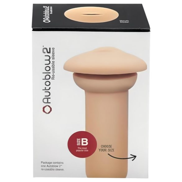 Autoblow 2+ B vaihtosuutin (suu)