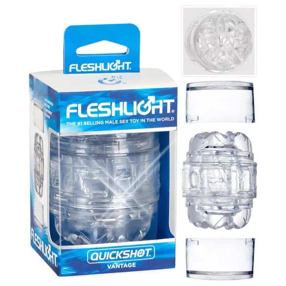 Fleshlight Quickshot Vantage - matkakokoinen masturbator