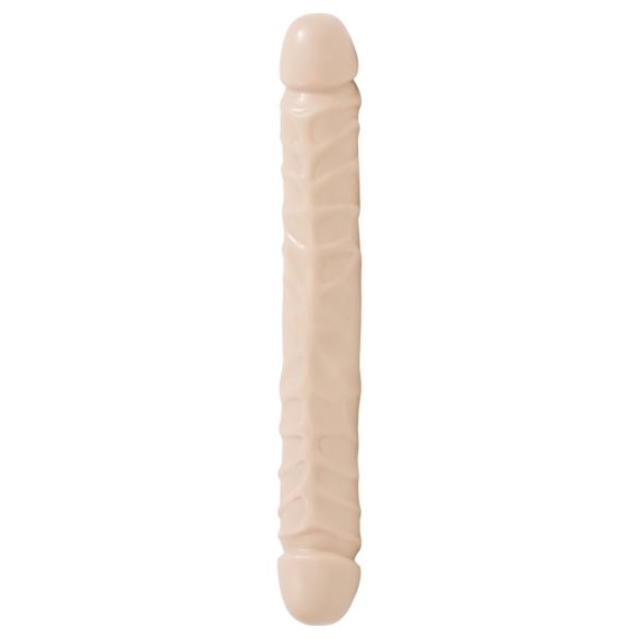 Doc Johnson - tupladildo - realistinen - 30,5 cm - vaalea