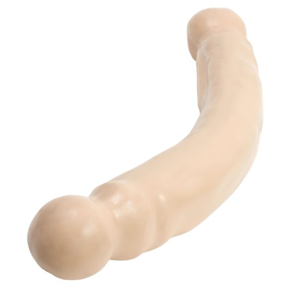 Doc Johnson - tupladildo - realistinen - 30,5 cm - vaalea