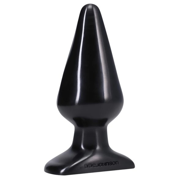 Doc Johnson musta anustappi - klassinen, suuri (14,5cm)