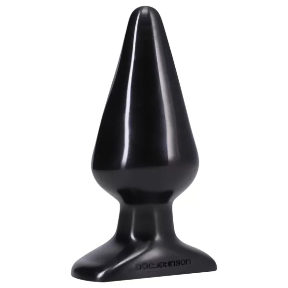Doc Johnson - anustappi - klassinen, suuri - musta, 14,5 cm