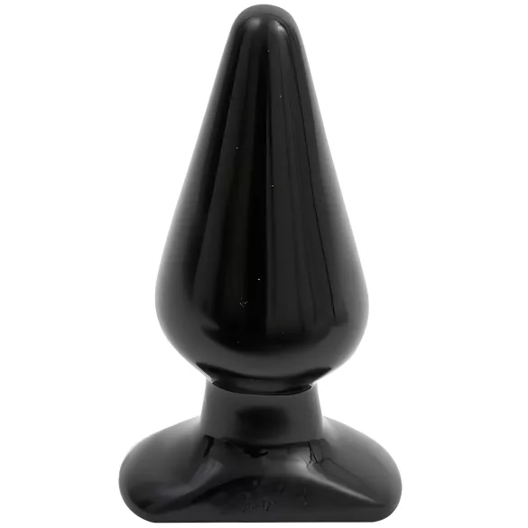 Doc Johnson - anustappi - klassinen, suuri - musta, 14,5 cm