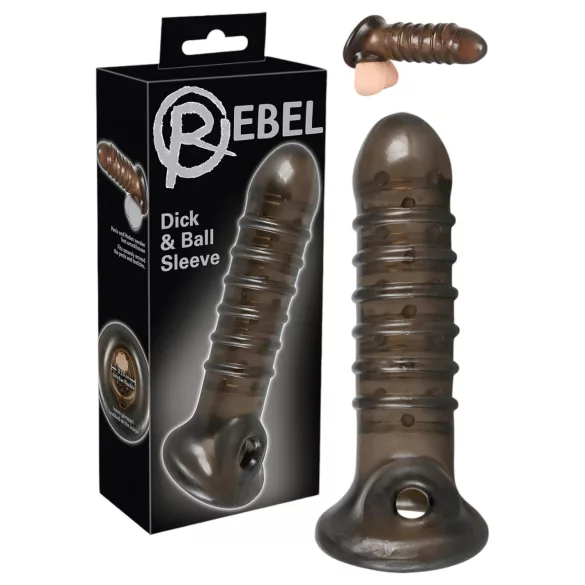 Rebel - penisjatke - uritettupintainen - harmaa