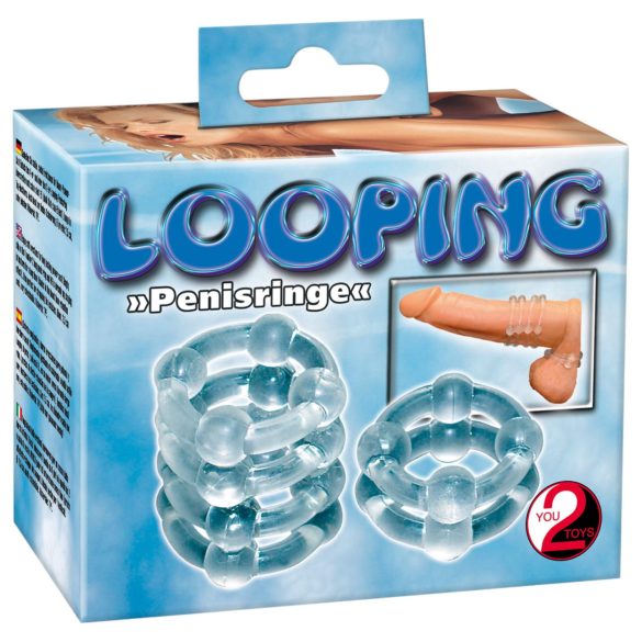 You2Toys - penisrenkaat - joustava - kirkas