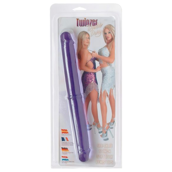 Kaksinainen dildoduetto (33cm)