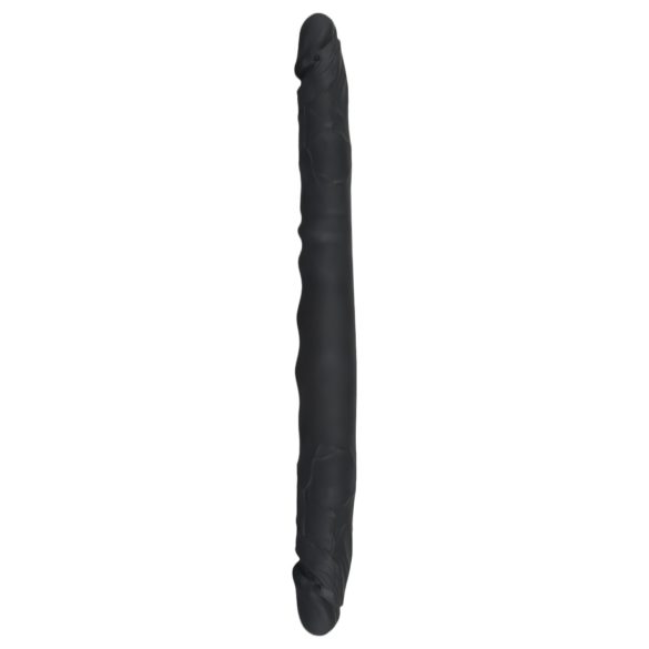 Paha Kisu - silikoninen kaksinkertainen dildo (musta)