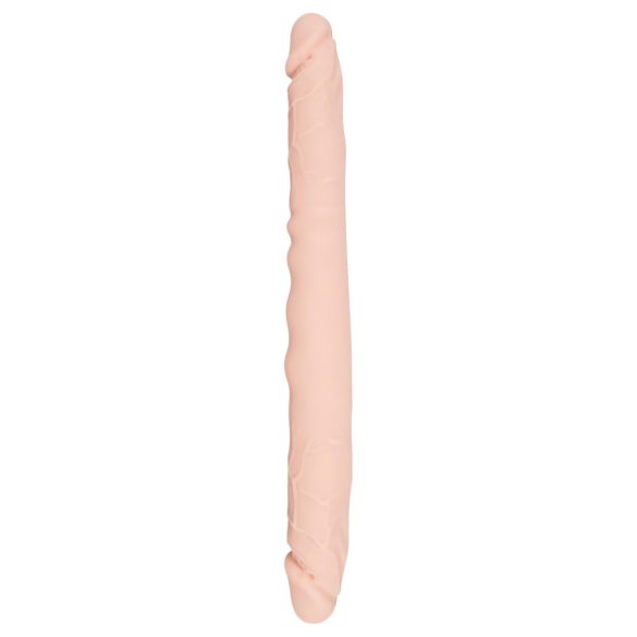You2Toys - tupladildo - silikoni - luonnollinen väri