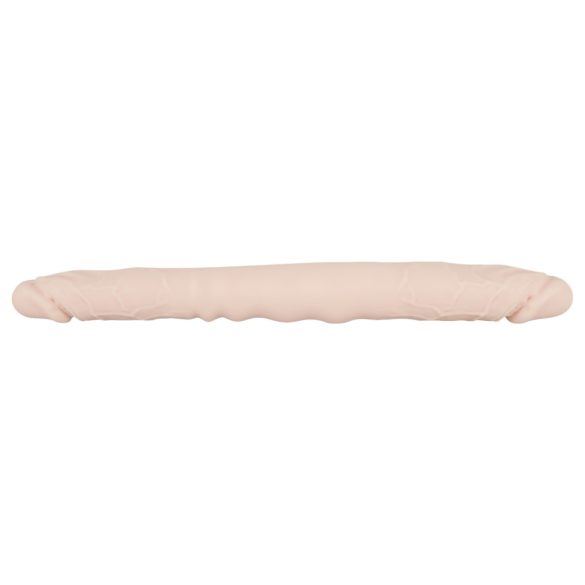 You2Toys - tupladildo - silikoni - luonnollinen väri