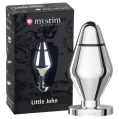 mystim Little John - pieni sähköinen anustappi (hopea)