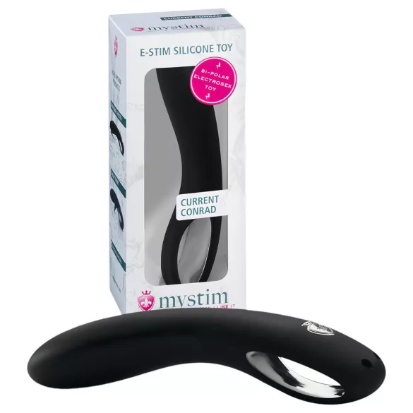 mystim Current Conrad - sähköinen dildo - silikoni