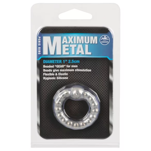 NMC - metallinen penisrengas - säädettävä