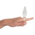 You2Toys - sormallinen anustappi - läpinäkyvä
