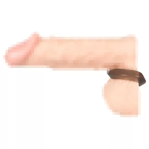 You2Toys - penis- ja kivestenrengas setti - venyttäjä - harmaa