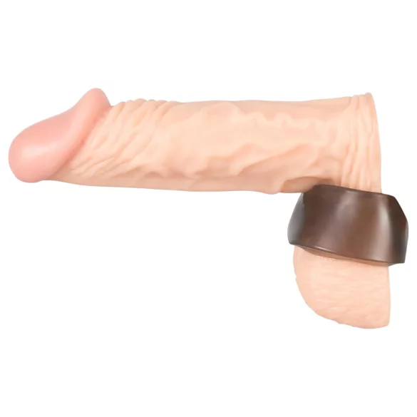 You2Toys - penis- ja kivestenrengas setti - venyttäjä - harmaa